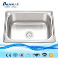 Basin rose quartz portable stainless steel sink